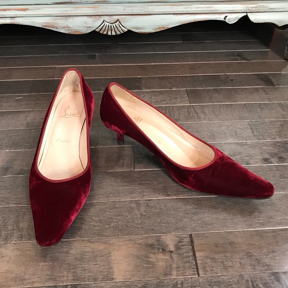 vintage christian louboutin shoes